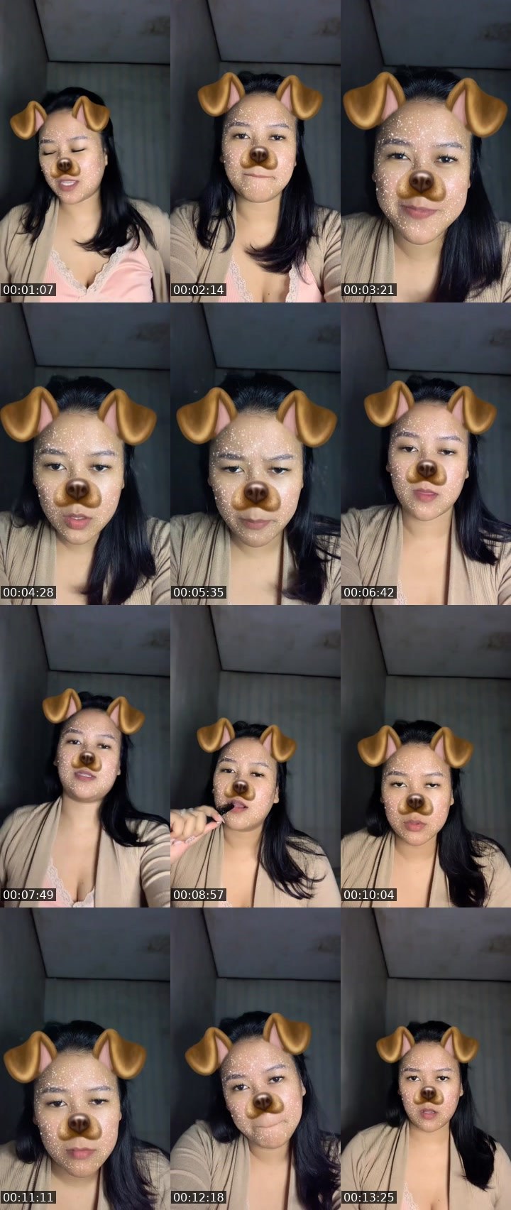 Contact-sheet preview of ᴳᴳ Nana's MICO Live recording