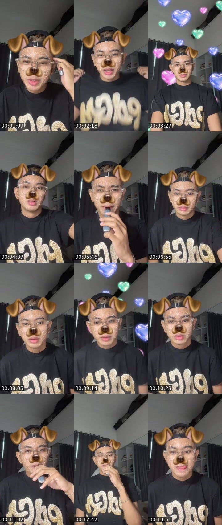 Contact-sheet preview of ᴴᴰapinn♡'s MICO Live recording