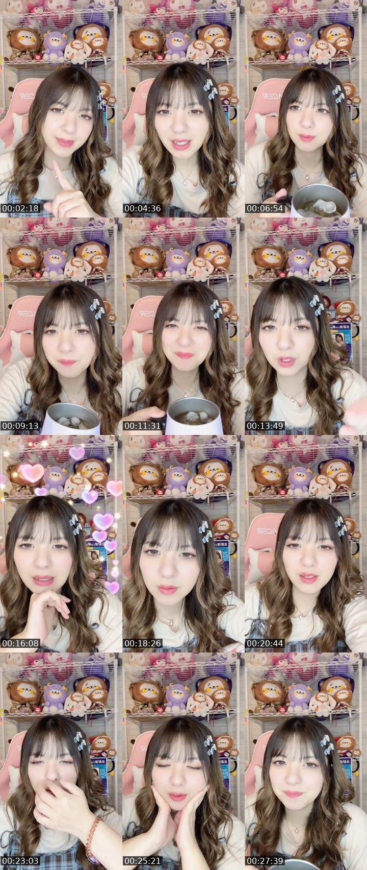 Contact-sheet preview of 🍒よころん🍫🤎's MICO Live recording