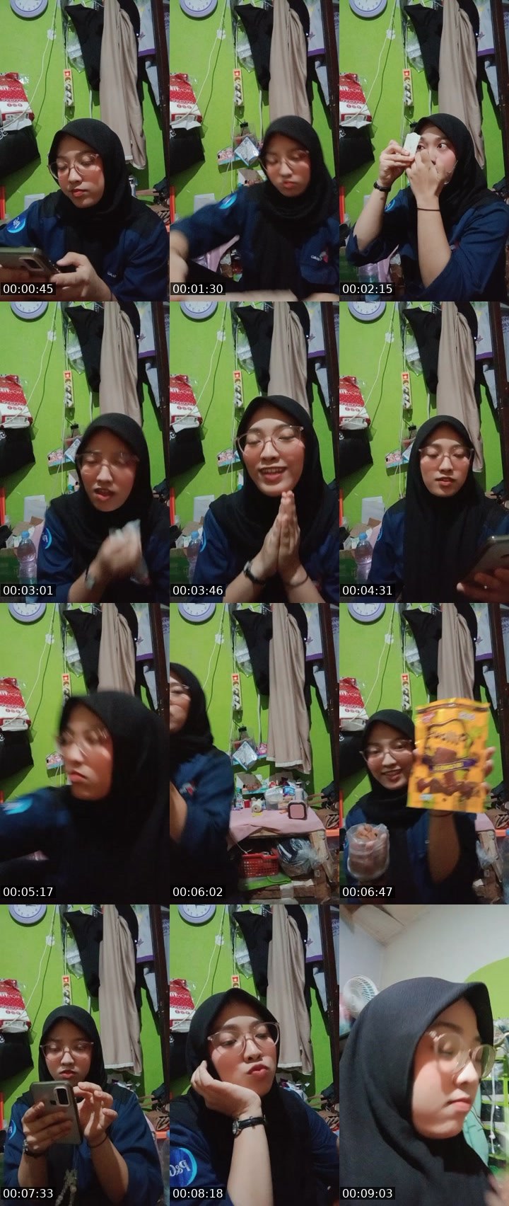 Contact-sheet preview of ᴮᵀᶜ°Yuni Ulalaa's MICO Live recording