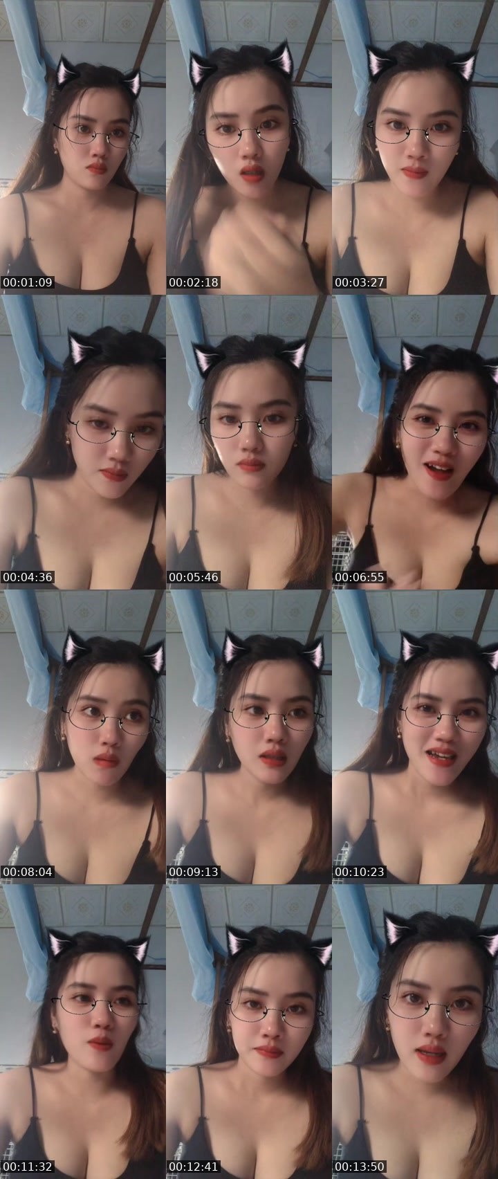 Contact-sheet preview of [ᵏᵐᵏ] HaNa😋's MICO Live recording
