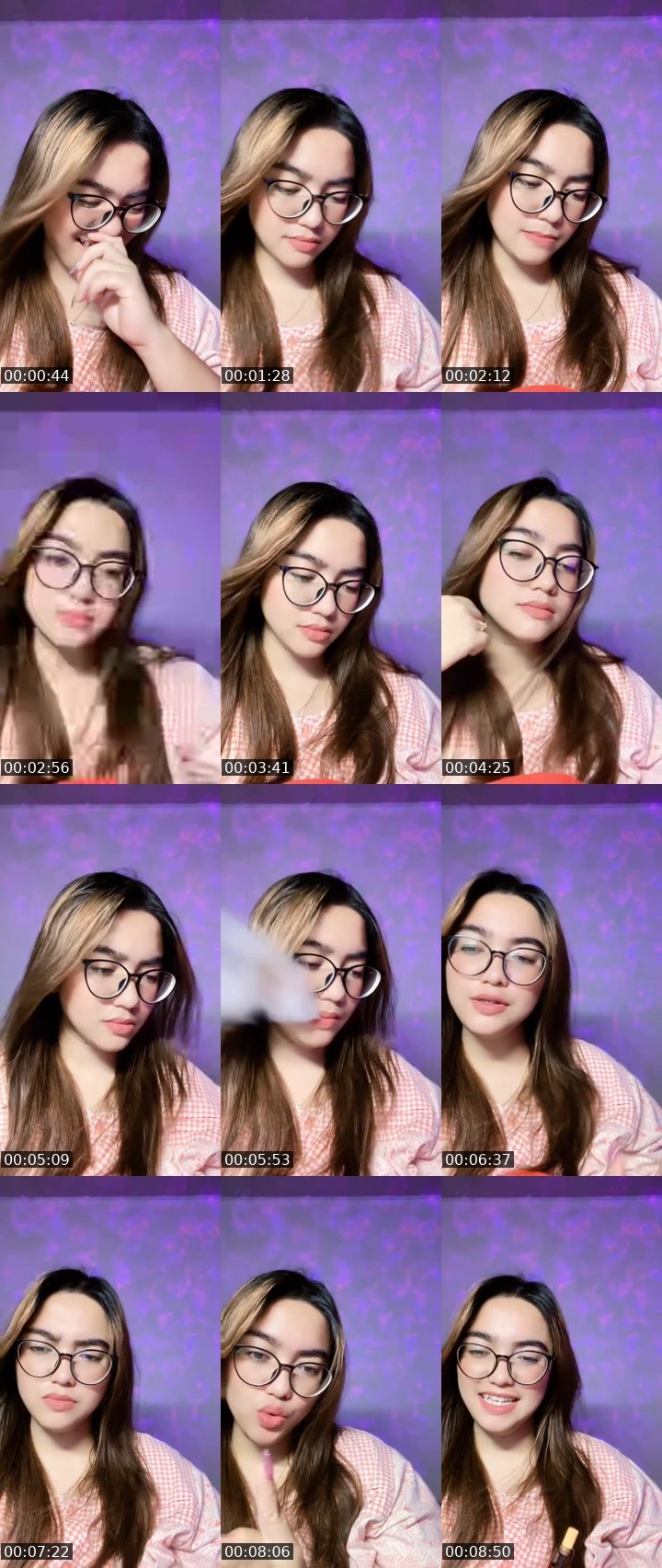 Contact-sheet preview of 💋YL's MICO Live recording