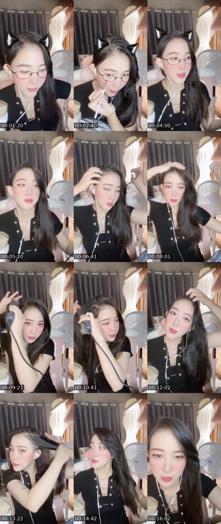 Contact-sheet preview of -32k🐮Thybaobei's MICO Live recording