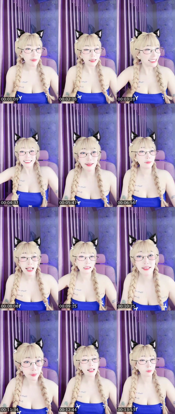 Contact-sheet preview of 𝐃ứ𝐚 🍍♔ᴮᵋᶫᶫᵅ's MICO Live recording