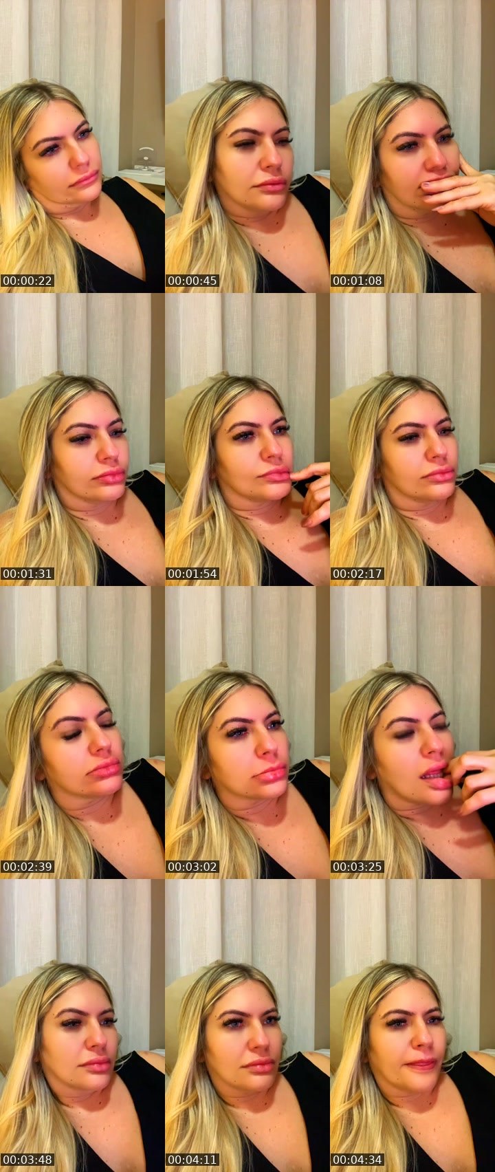 Contact-sheet preview of 🧸🦉Diva Barbie🤍🖤's MICO Live recording