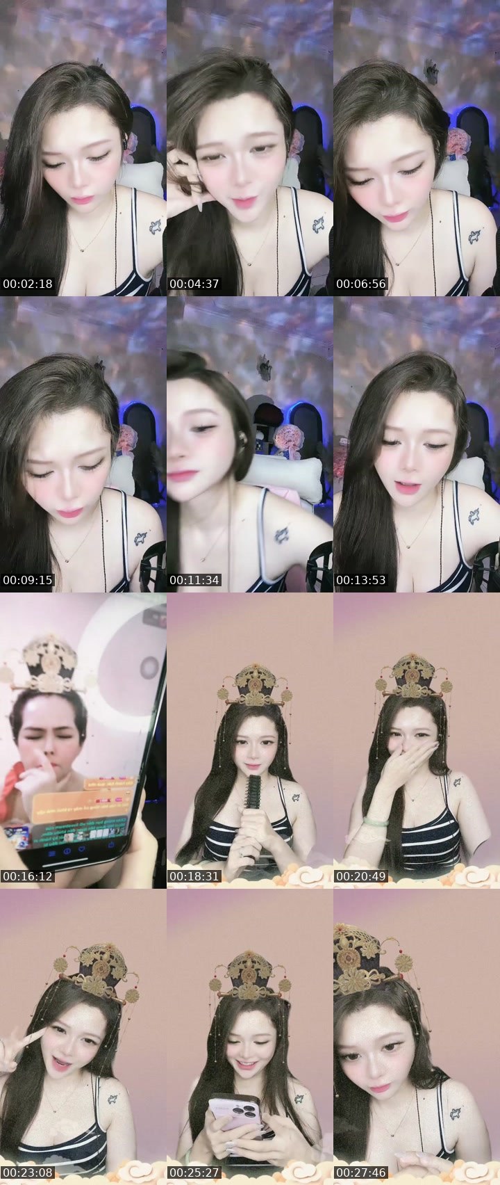 Contact-sheet preview of Ely 29/9🎂🎂🍓's MICO Live recording