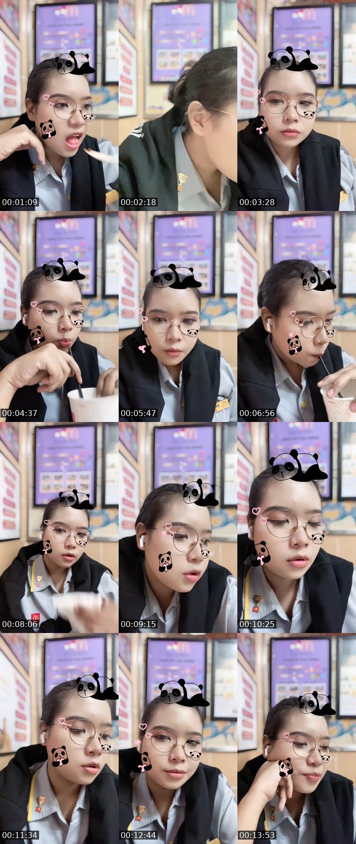 Contact-sheet preview of 💎🦖Viraa [T-REX]'s MICO Live recording