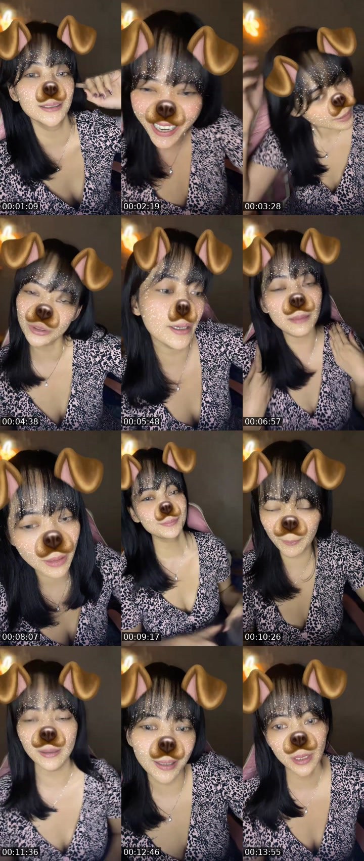 Contact-sheet preview of ᴸᵐ Chika ˣ ᵐᵒᵒⁿ🌕✨'s MICO Live recording