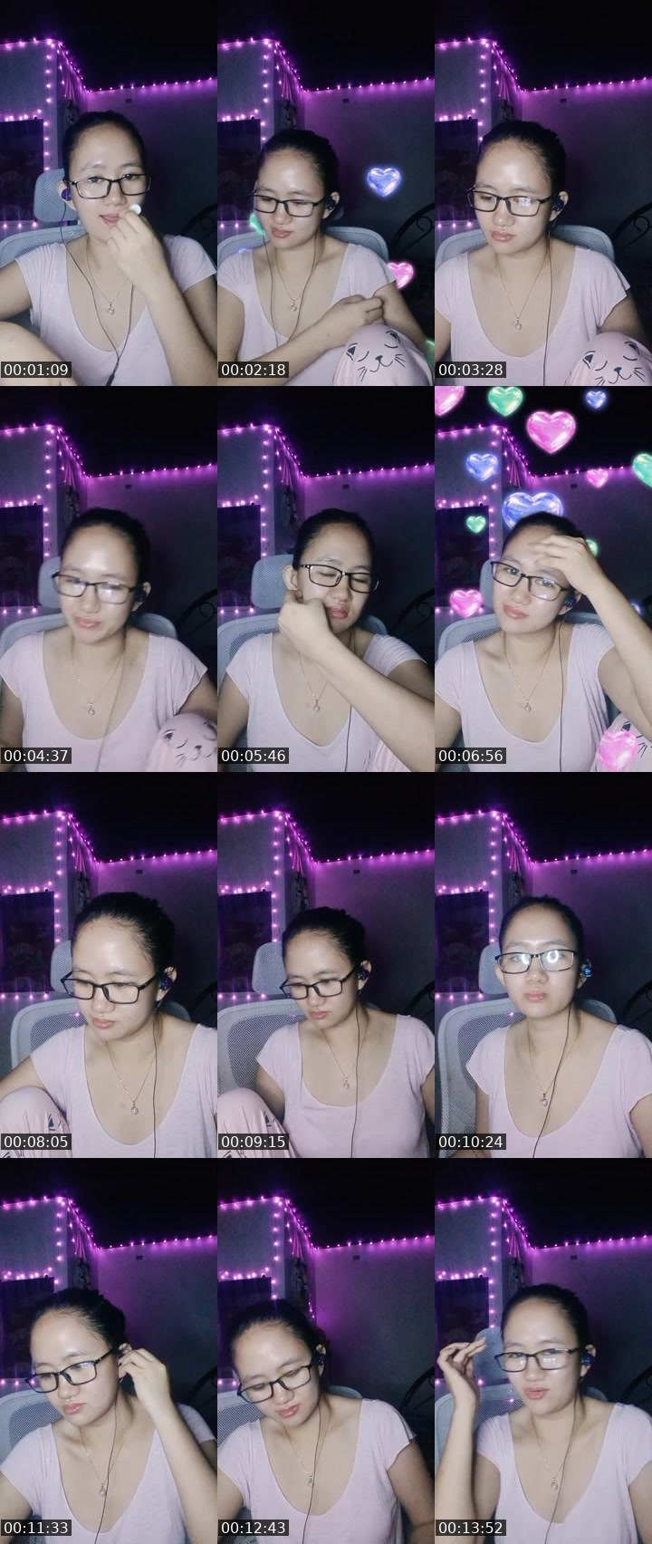 Contact-sheet preview of 🌠Leila♡.𝐍𝐎𝐕𝐀🌙's MICO Live recording