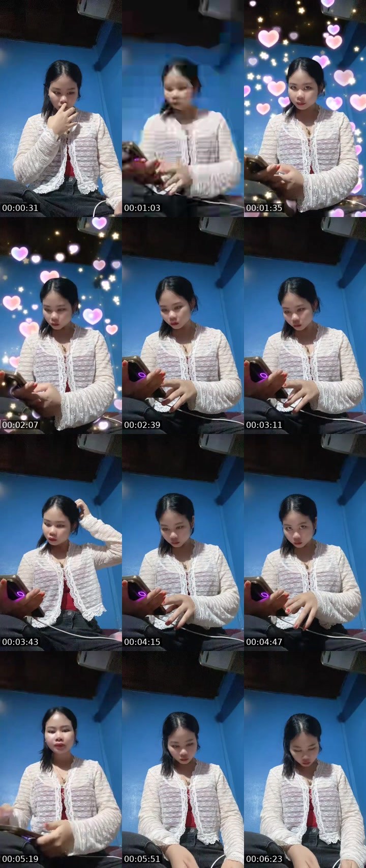 Contact-sheet preview of 🐚หวาน🌻{BRB }🌷's MICO Live recording