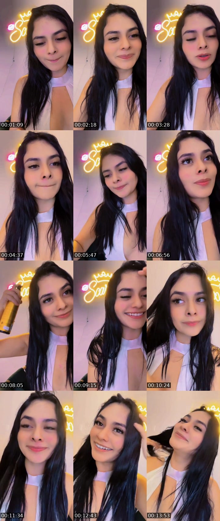 Contact-sheet preview of 💋⃟²⁰²⁰𝑺𝑪𝑨𝑹𝑳𝑬𝑻𝑻🌱's MICO Live recording