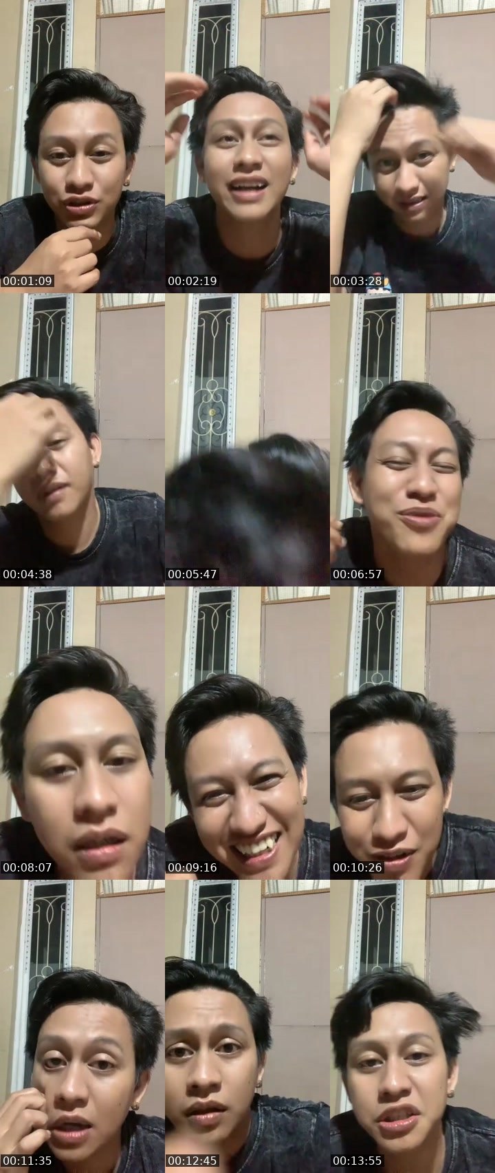 Contact-sheet preview of Jiwa ᶜᵃᵐ's MICO Live recording