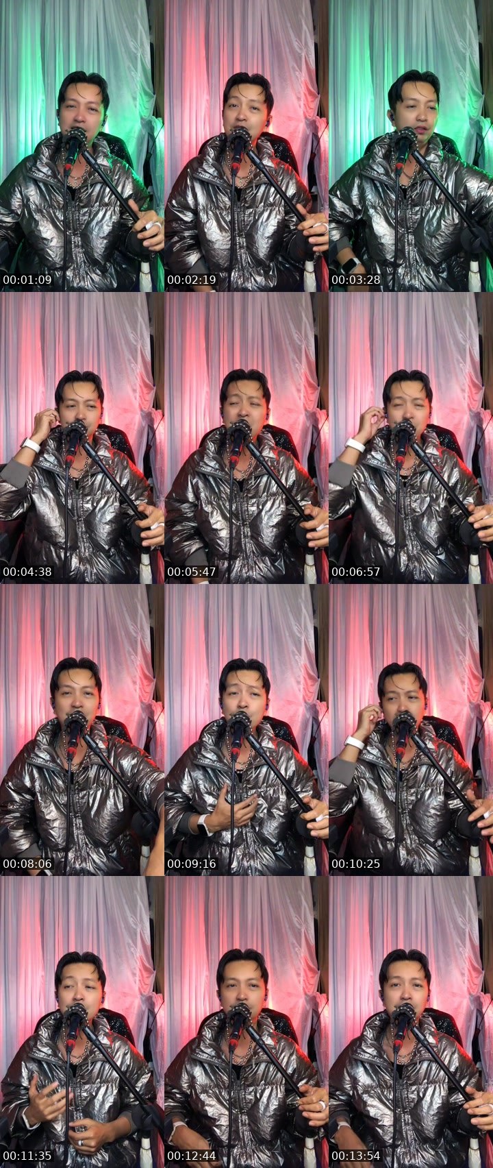 Contact-sheet preview of SINYO AFIS FIODA's MICO Live recording