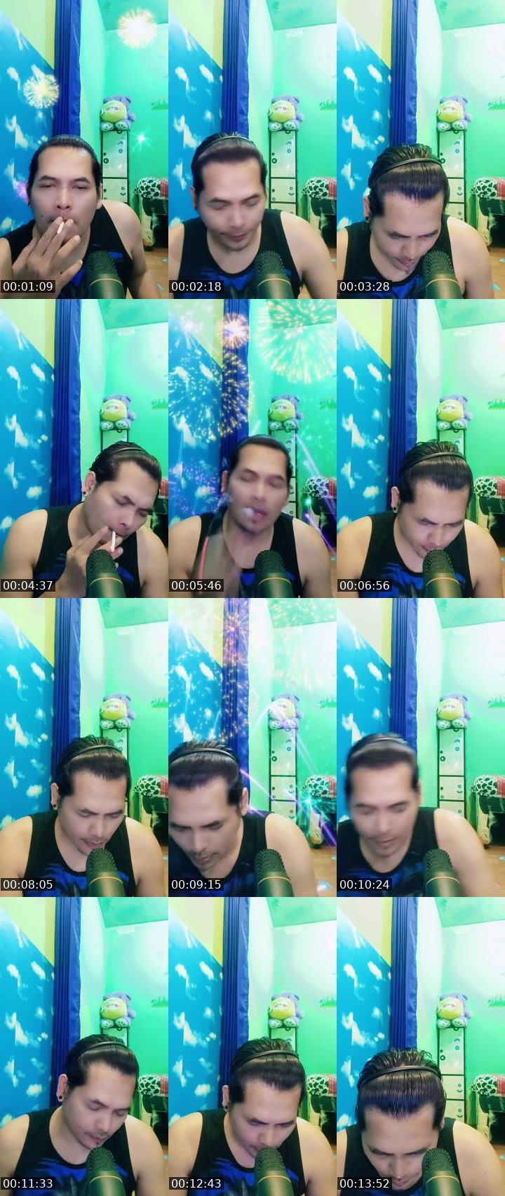 Contact-sheet preview of ❖🐦‍🔥𝗝𝗢𝗞𝗢🇰🇵🧊🐻🥷🔰🔖's MICO Live recording