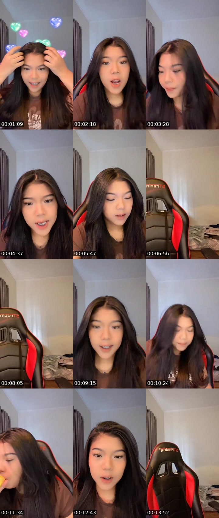 Contact-sheet preview of 🫦 ᴀᴇʏɴɪᴄᴀ🦋 ᴺᵒᶻᵃ's MICO Live recording