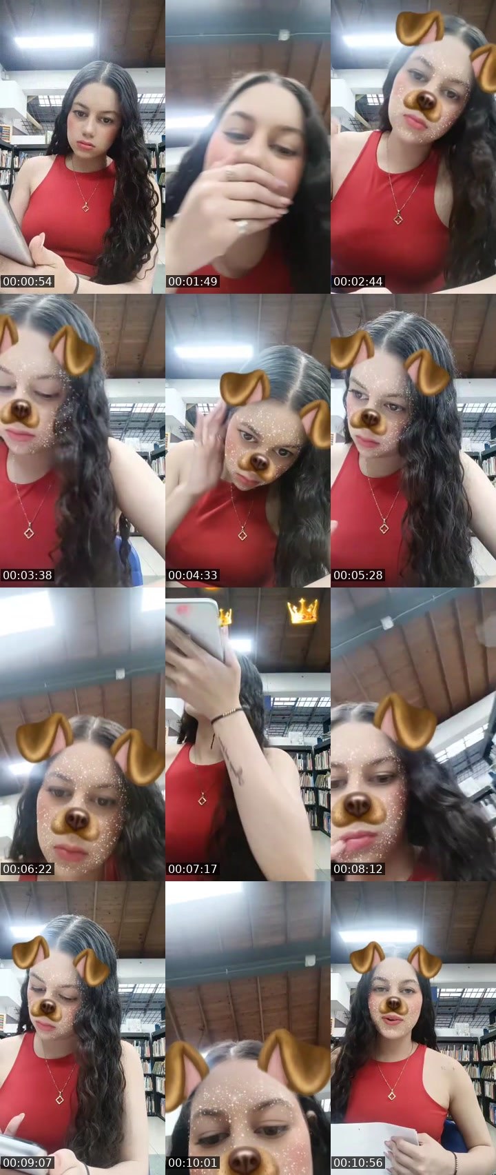 Contact-sheet preview of 🩵👻Melany💋✨💫ᴹᵃᵍ's MICO Live recording