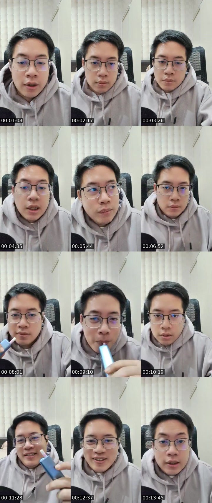 Contact-sheet preview of ᶜʳᵒʷarchie🔥❤️‍🩹🌸🌛's MICO Live recording