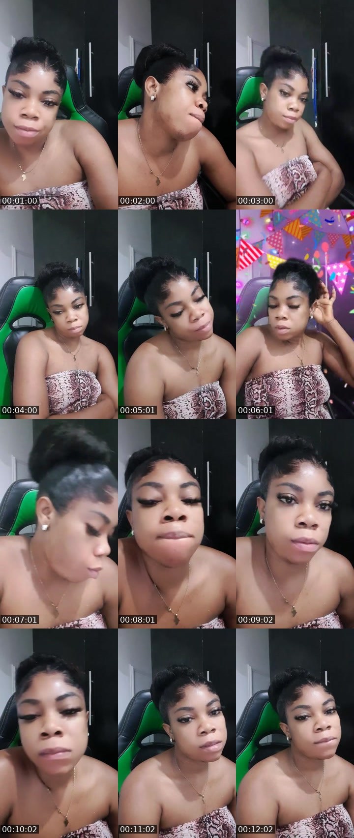 Contact-sheet preview of 💰👑🅰️nnabunny®😷🦅's MICO Live recording