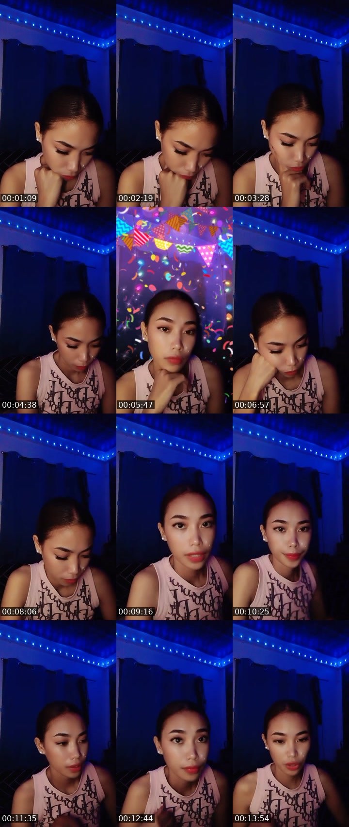 Contact-sheet preview of ☪️ÇHÍNÉÉ 🍀MHA7741's MICO Live recording