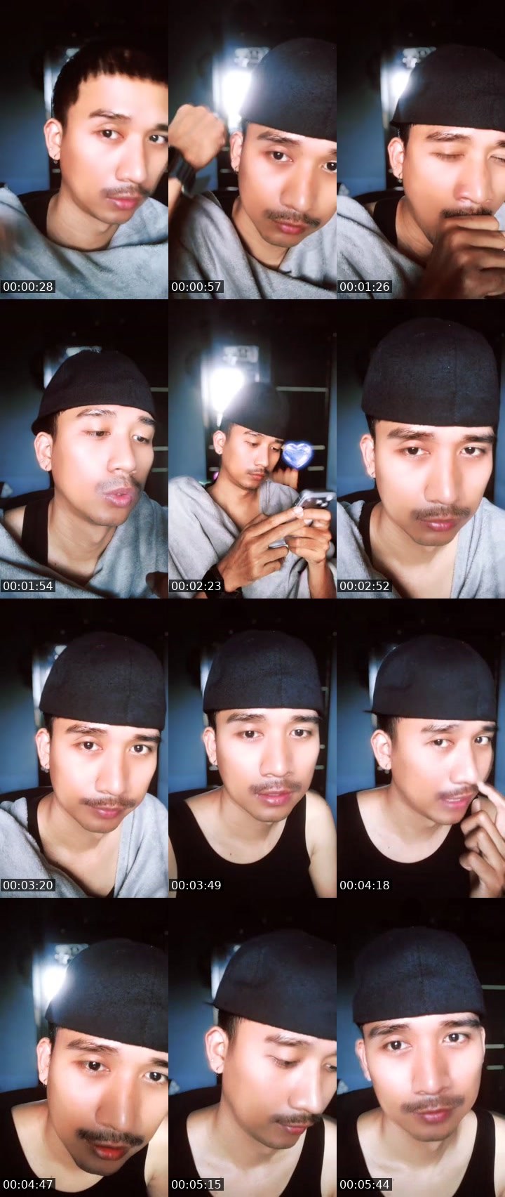 Contact-sheet preview of Kenzo_Khalifa🦖 ᴰ'ᴿᵒʸᵃˡ's MICO Live recording