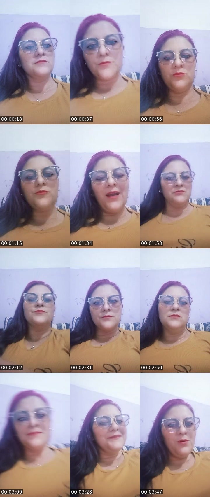 Contact-sheet preview of 💠🦋ᷮ𝓢ᴮCamila🌻's MICO Live recording