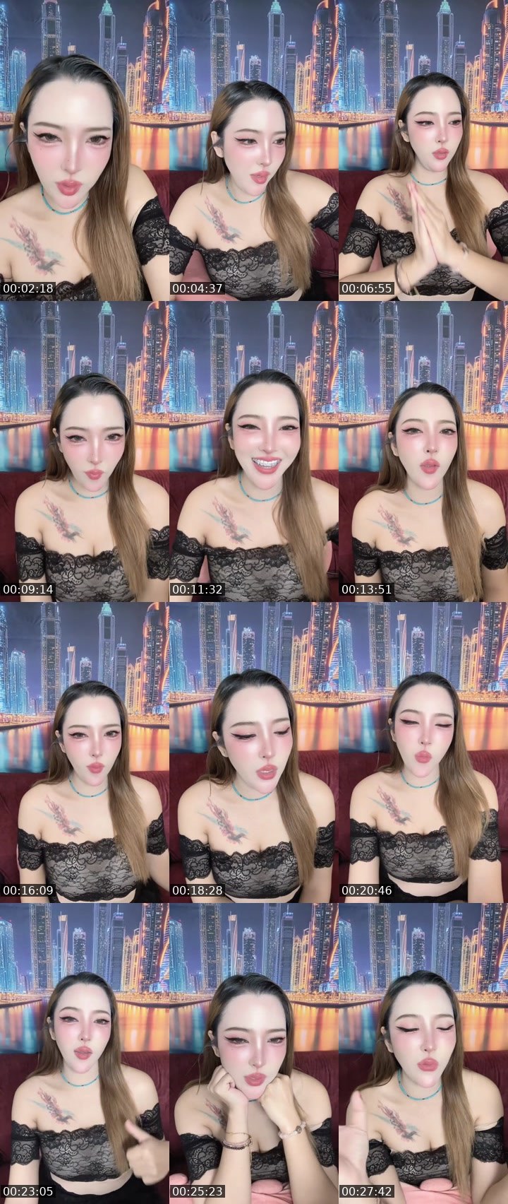 Contact-sheet preview of :[🧋] New vj - SinYoritar🎀🐹's MICO Live recording