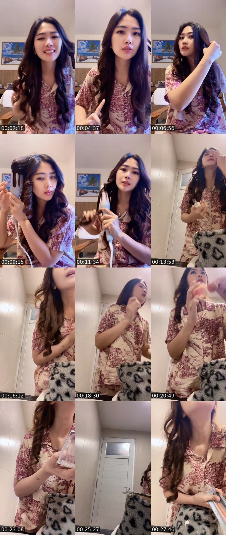 Contact-sheet preview of 🌸Caifu Kawaii🐺[T-REX]🦖6's MICO Live recording