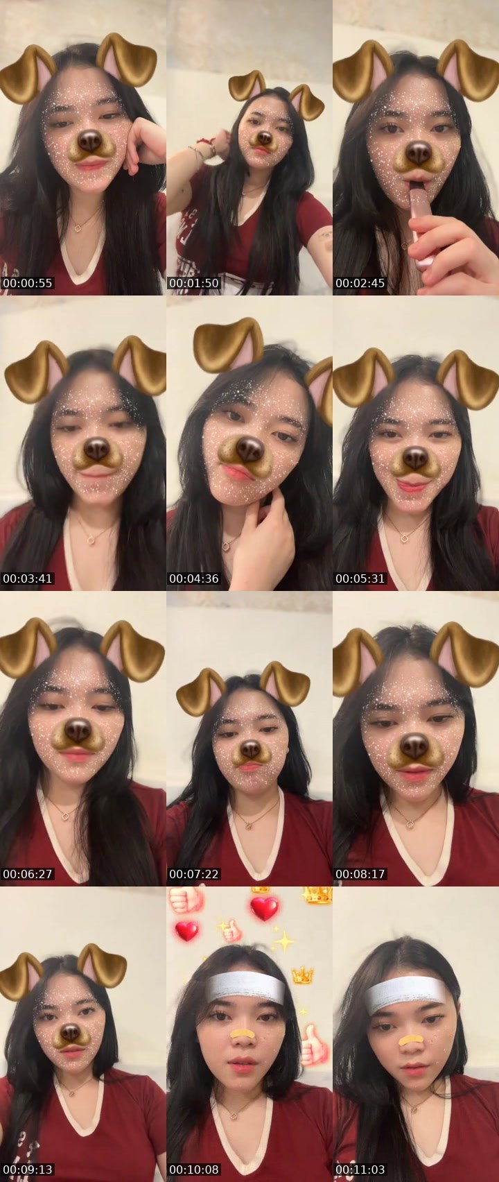 Contact-sheet preview of ᴮᵉᵃʳ🐻micel🧠🧬👶🏻🥶's MICO Live recording