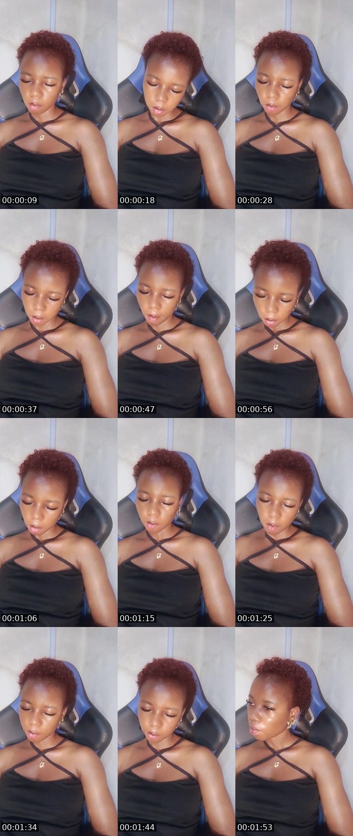 Contact-sheet preview of 130k🦅𓄂MEIRA♡𓆪 🏠's MICO Live recording