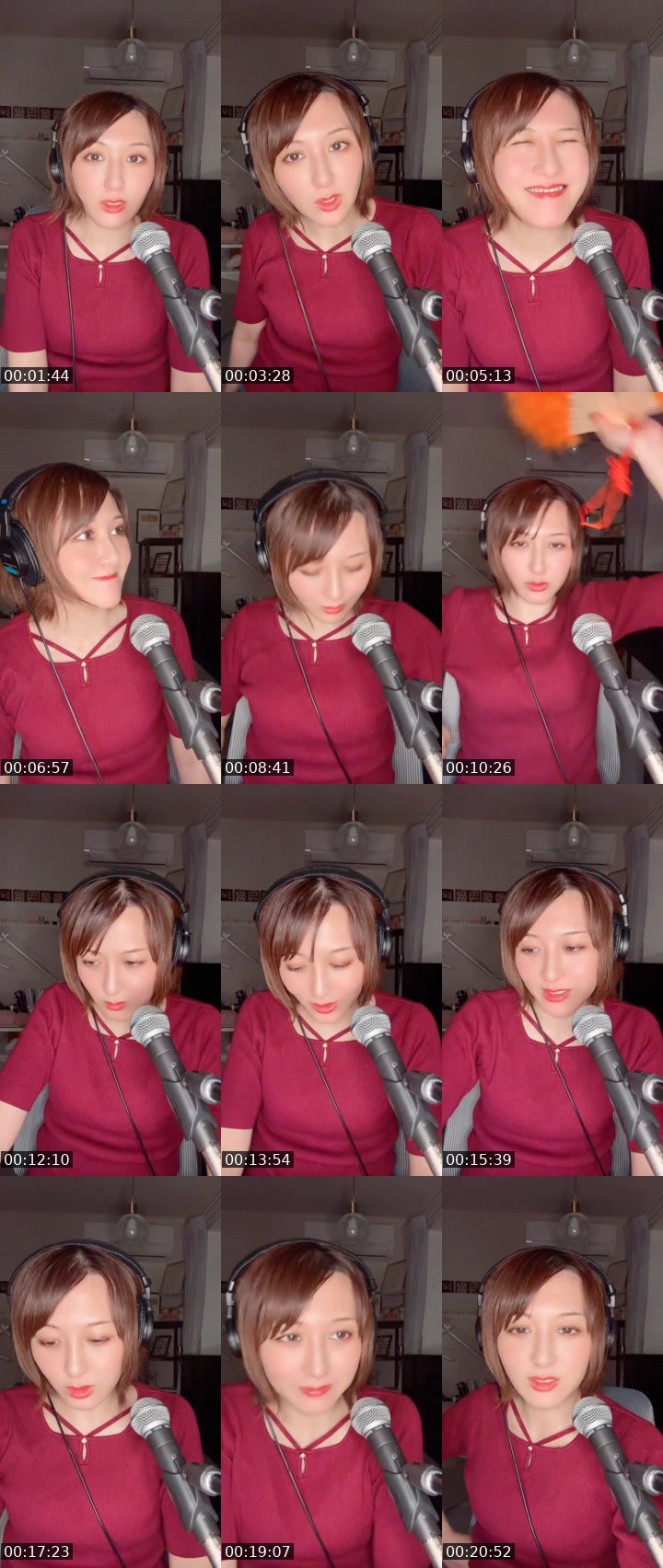Contact-sheet preview of えーりん🐦‍🔥❤️‍🔥's MICO Live recording