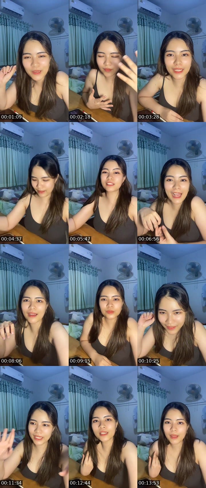 Contact-sheet preview of [🧋] milktea New vj - Benze🦦's MICO Live recording