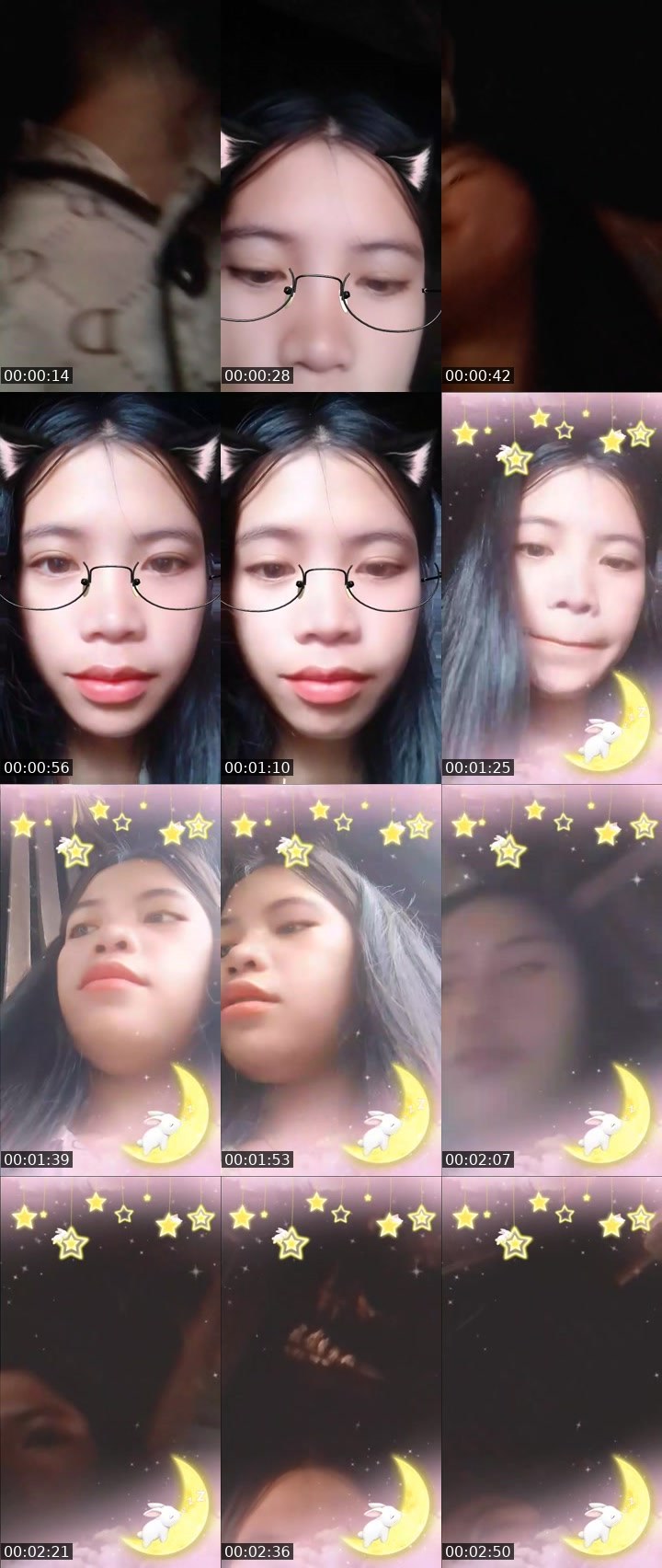 Contact-sheet preview of BRB new vj สาวลวย🥀😊's MICO Live recording