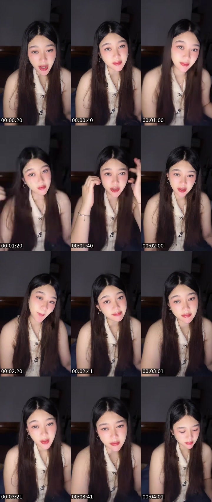 Contact-sheet preview of picaaᴱᴸᴵᵀᴱ 👅🩰's MICO Live recording