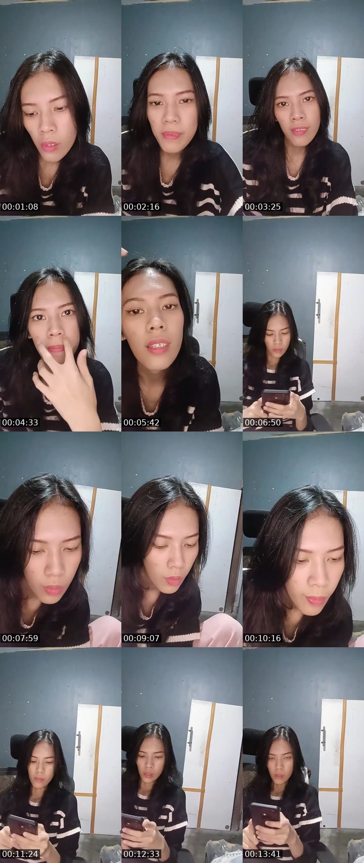 Contact-sheet preview of ☣️Salma ᴮⁱʳᵈⁿᵉˢᵗ🕊️ᴱ⁻ᵀᴱᴬᴹ🐸's MICO Live recording