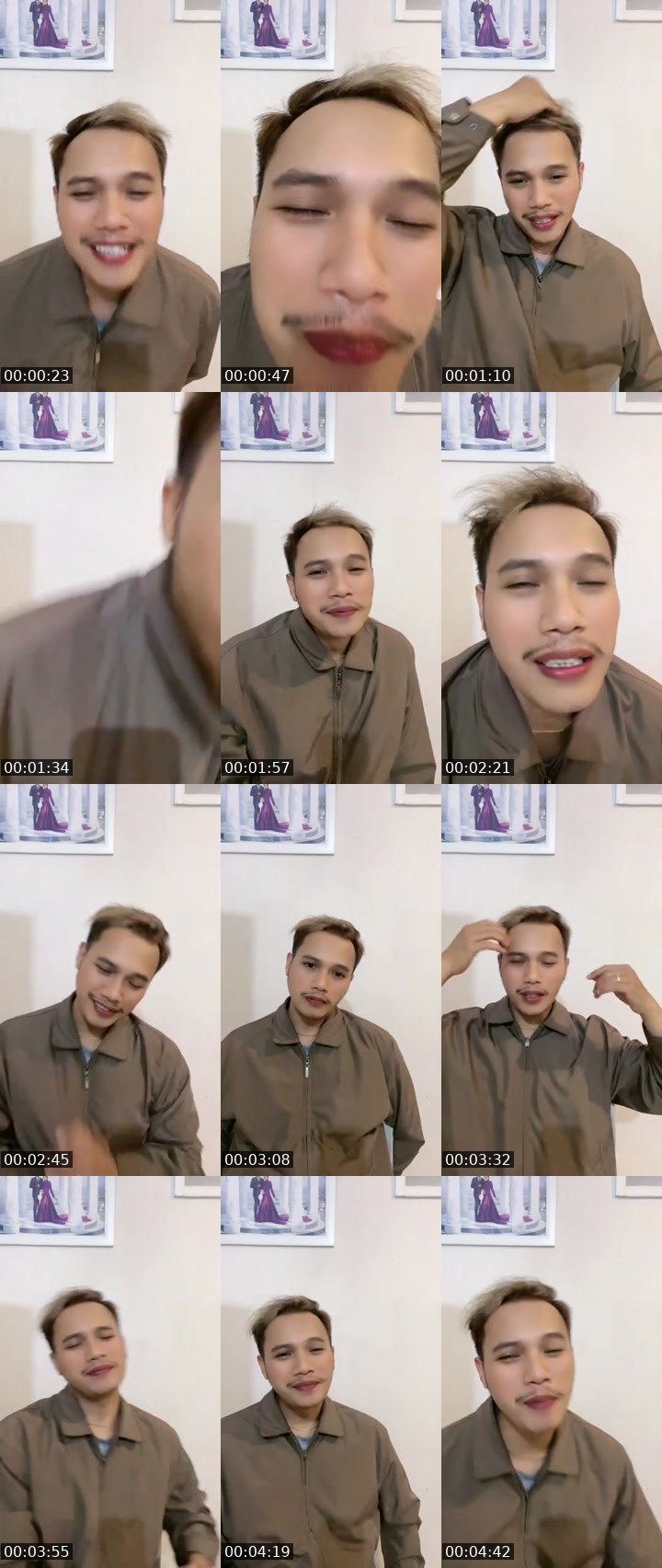 Contact-sheet preview of 💄 Mi jade[T-REX ] 🦖's MICO Live recording