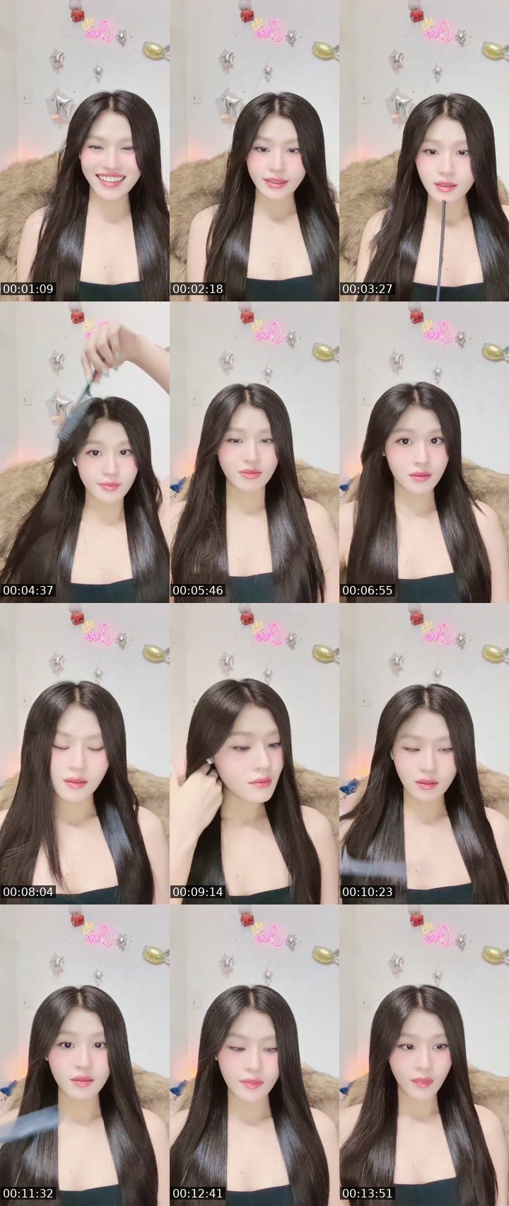 Contact-sheet preview of [LIN] Chao hehe 🧸's MICO Live recording