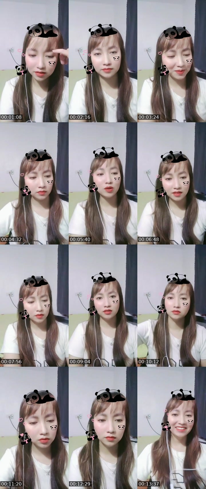 Contact-sheet preview of Min🍓's MICO Live recording