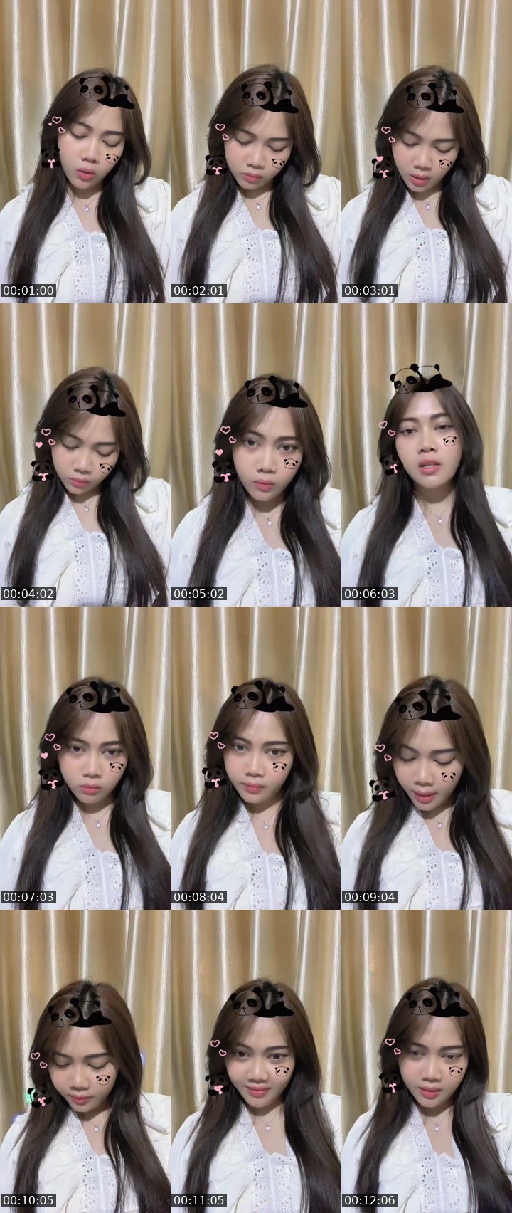 Contact-sheet preview of ❥Nadinʰʸᵖᵉ.ᡣ𐭩's MICO Live recording