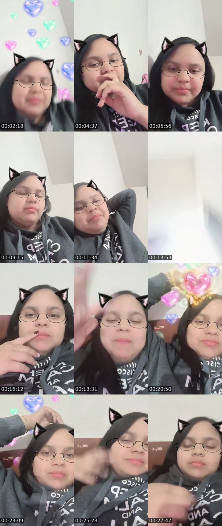 Contact-sheet preview of 👩🏻‍🐰‍👩🏼🍒🌵Mari 🍒🌵's MICO Live recording