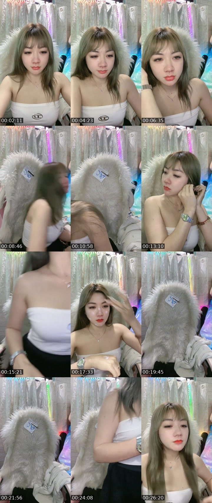 Contact-sheet preview of ☘️Sur Lovelly💋's MICO Live recording