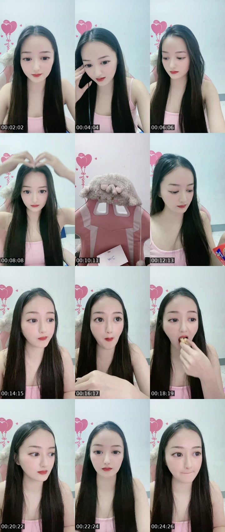 Contact-sheet preview of ‿✿Nga✿ ᵈʳᵃᵍᵒⁿ's MICO Live recording