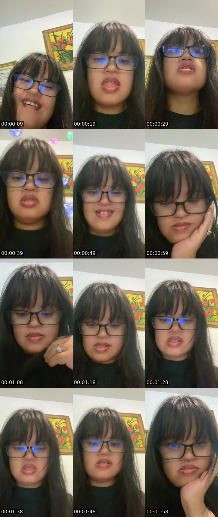 Contact-sheet preview of Petra imut's MICO Live recording