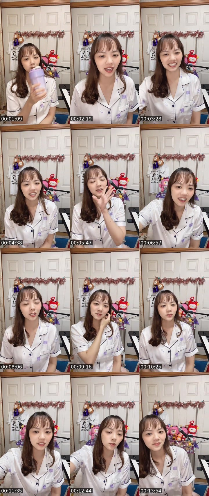 Contact-sheet preview of YURi🧸🎹's MICO Live recording