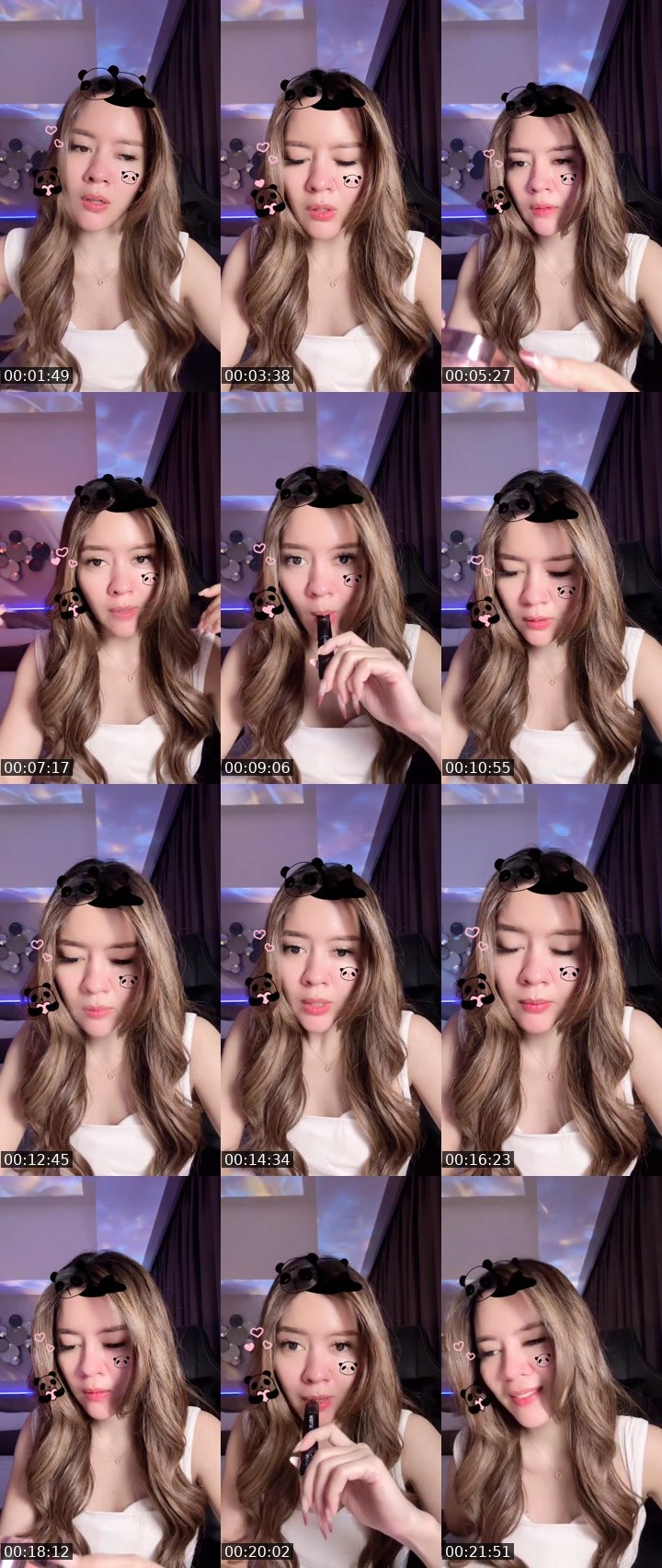 Contact-sheet preview of 𝐗𝟒𝟓 𝐋🔖🫎's MICO Live recording