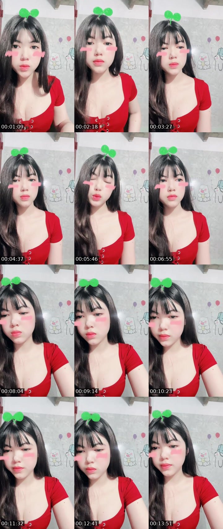 Contact-sheet preview of [ᵏᵐᵏ] Hanni nè 😋's MICO Live recording