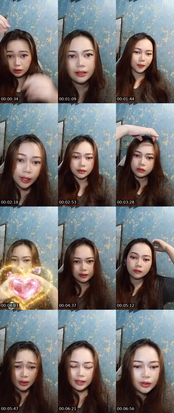 Contact-sheet preview of ᴰᵃʸ💎𝐃𝐓 ˢᵏ PK.11/Okt 19.00's MICO Live recording