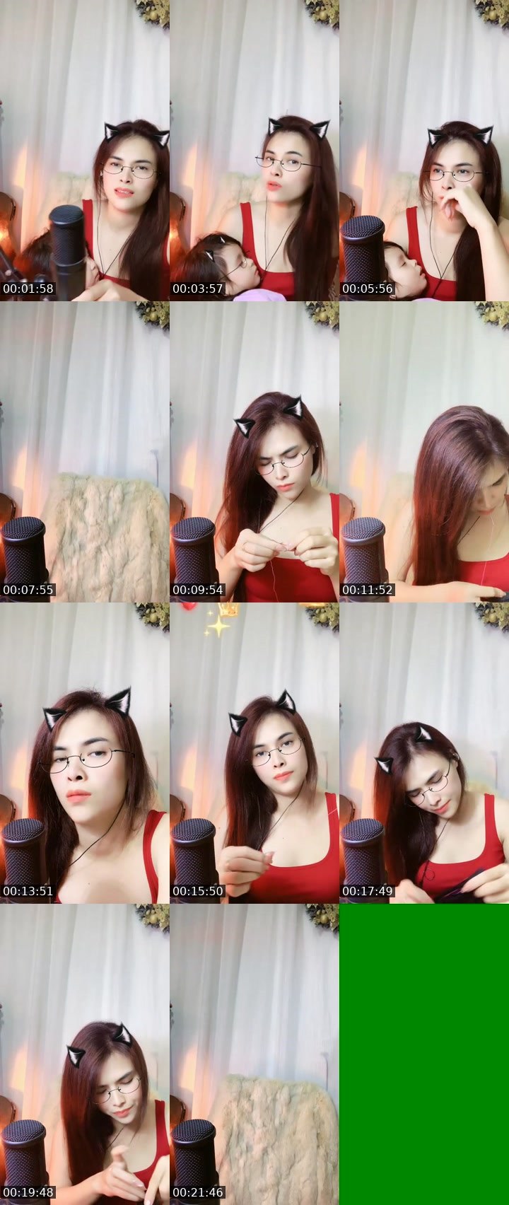 Contact-sheet preview of [🐣]𝐒𝐞𝐫𝐞𝐧𝐚𝐋𝐨𝐯𝐞🎧's MICO Live recording
