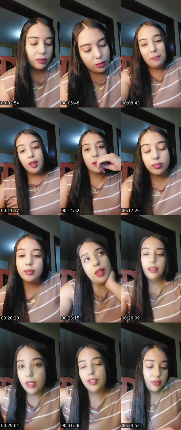 Contact-sheet preview of 🦅🍧𝐆𝐄𝐍𝐄💘's MICO Live recording