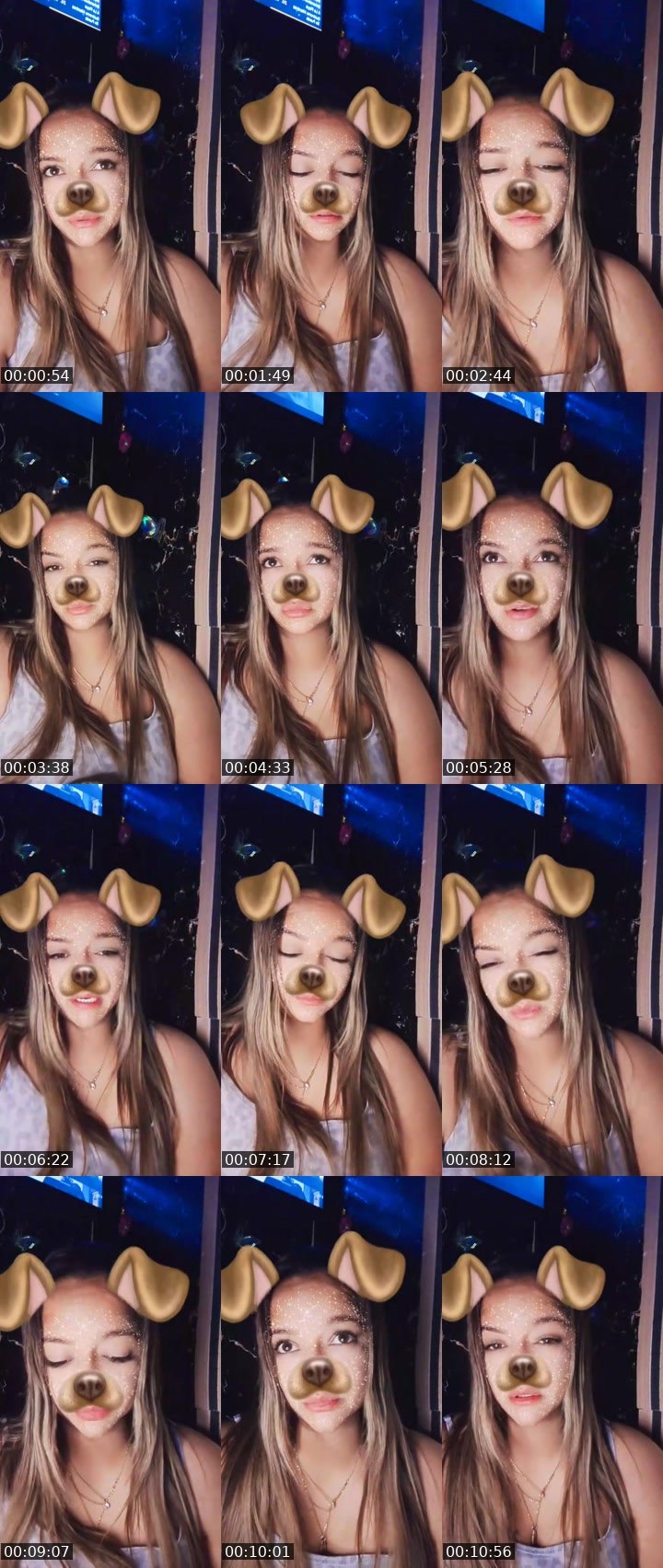 Contact-sheet preview of 😈👀ᴱDiabla🇨🇺 Sofia MG🐊🔱's MICO Live recording