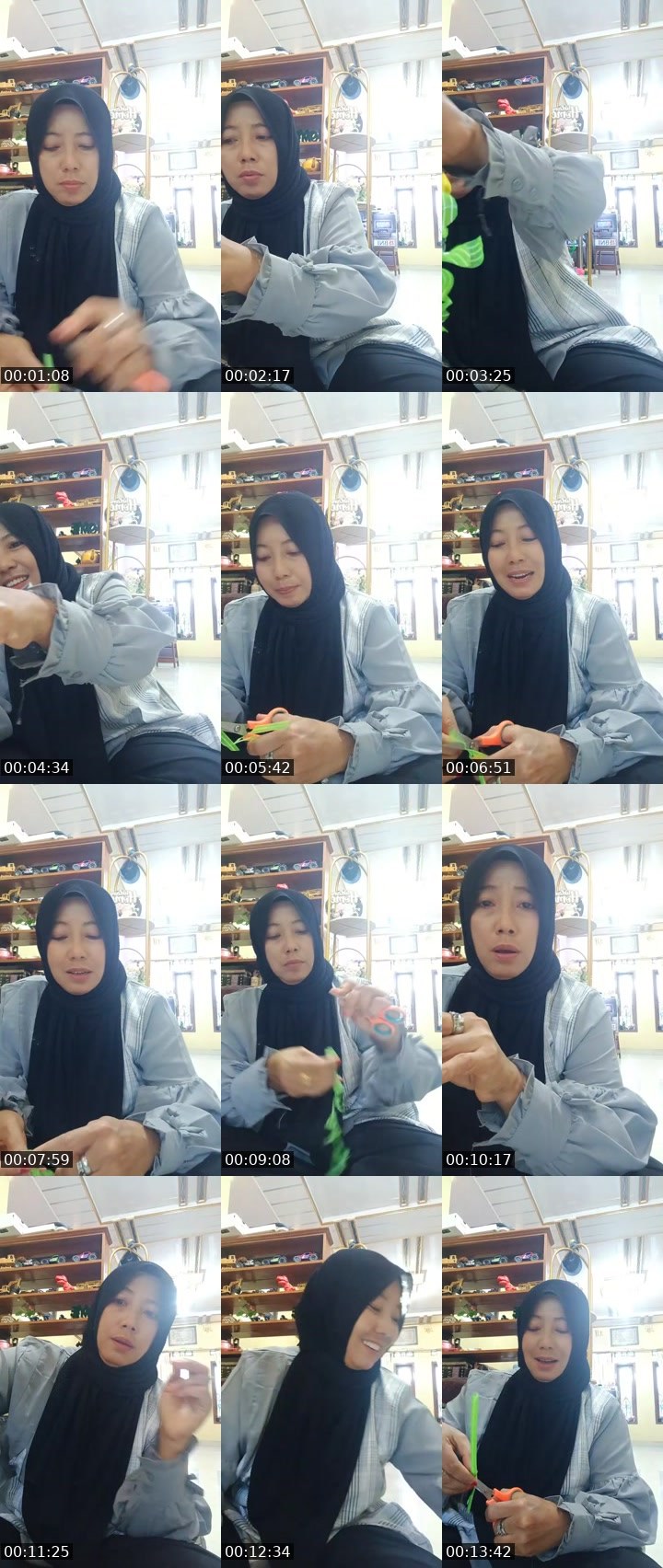 Contact-sheet preview of Astri Ariani's MICO Live recording